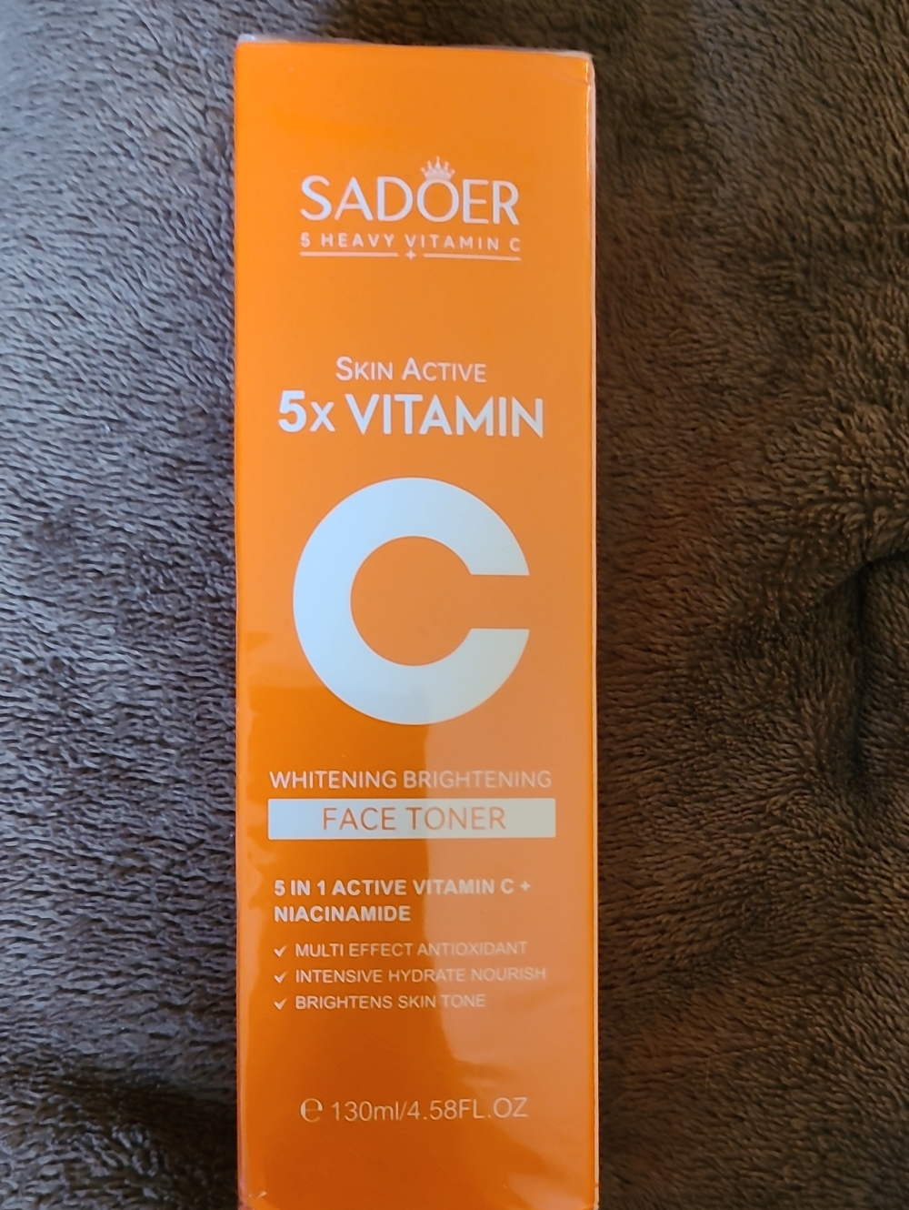 Skin Active 5x Vitamin C Face Toner - Orange